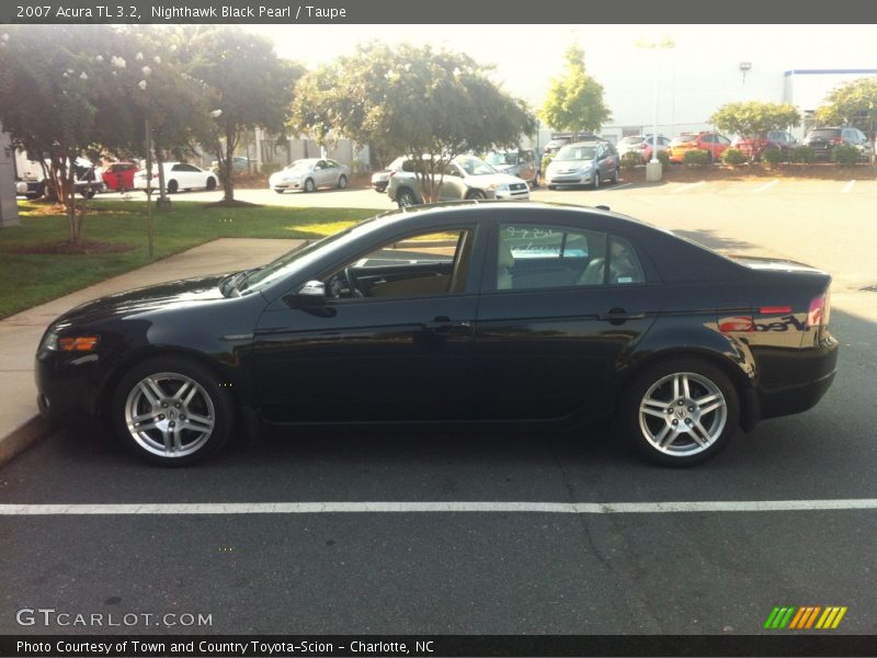 Nighthawk Black Pearl / Taupe 2007 Acura TL 3.2