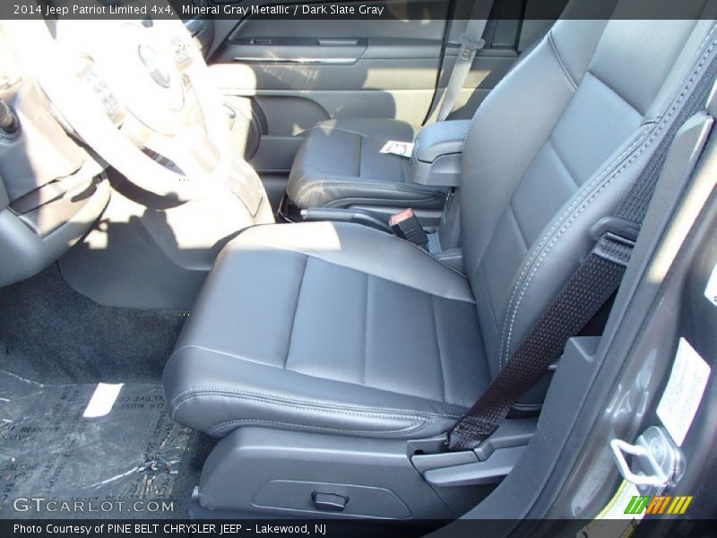 Front Seat of 2014 Patriot Limited 4x4
