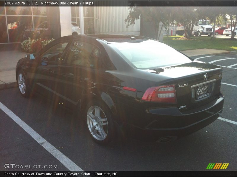 Nighthawk Black Pearl / Taupe 2007 Acura TL 3.2