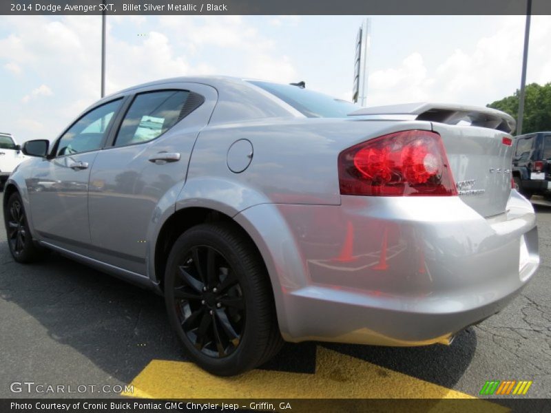 Billet Silver Metallic / Black 2014 Dodge Avenger SXT