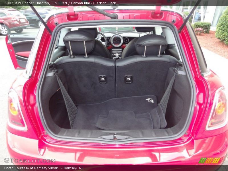 Chili Red / Carbon Black/Carbon Black 2007 Mini Cooper Hardtop