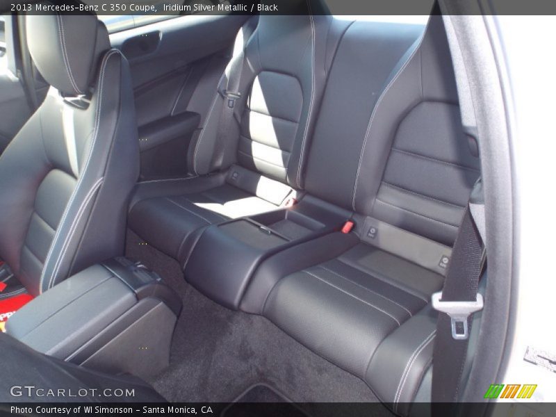 Iridium Silver Metallic / Black 2013 Mercedes-Benz C 350 Coupe
