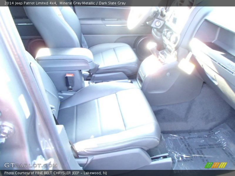 Mineral Gray Metallic / Dark Slate Gray 2014 Jeep Patriot Limited 4x4