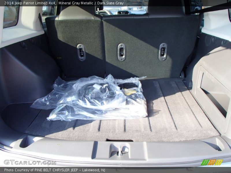 Mineral Gray Metallic / Dark Slate Gray 2014 Jeep Patriot Limited 4x4