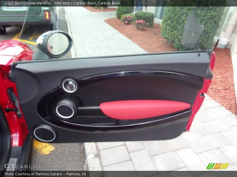 Chili Red / Carbon Black/Carbon Black 2007 Mini Cooper Hardtop