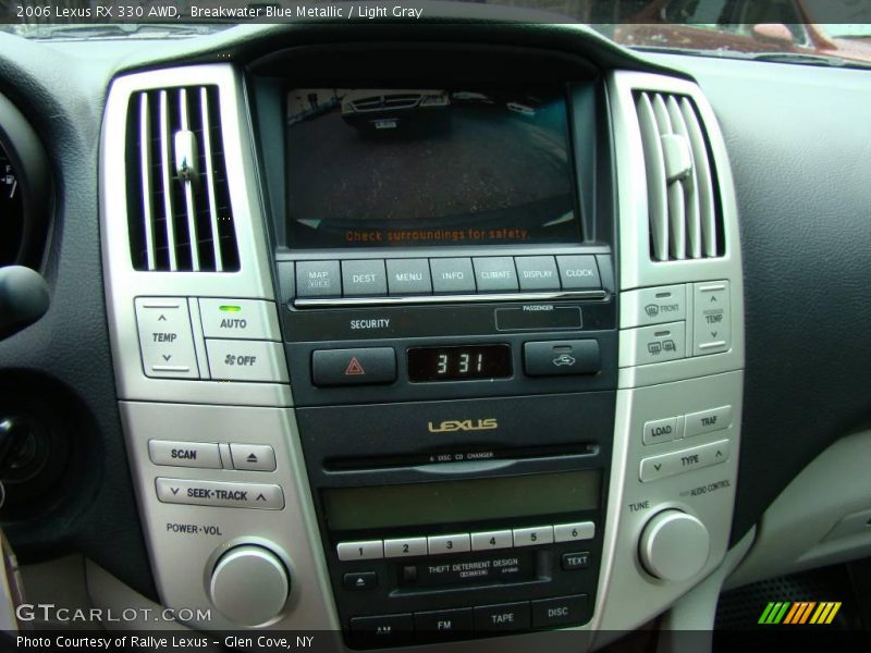 Breakwater Blue Metallic / Light Gray 2006 Lexus RX 330 AWD
