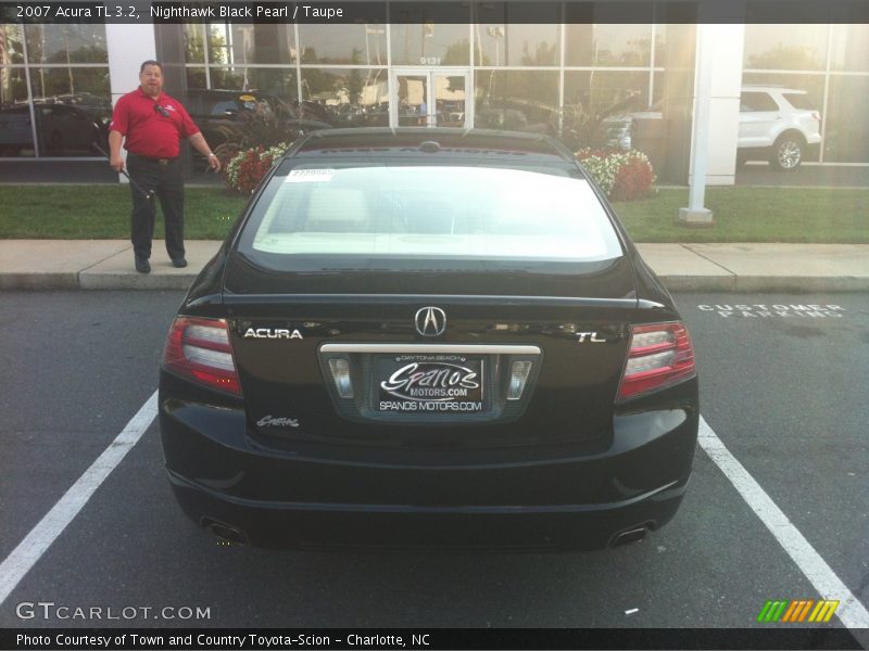 Nighthawk Black Pearl / Taupe 2007 Acura TL 3.2