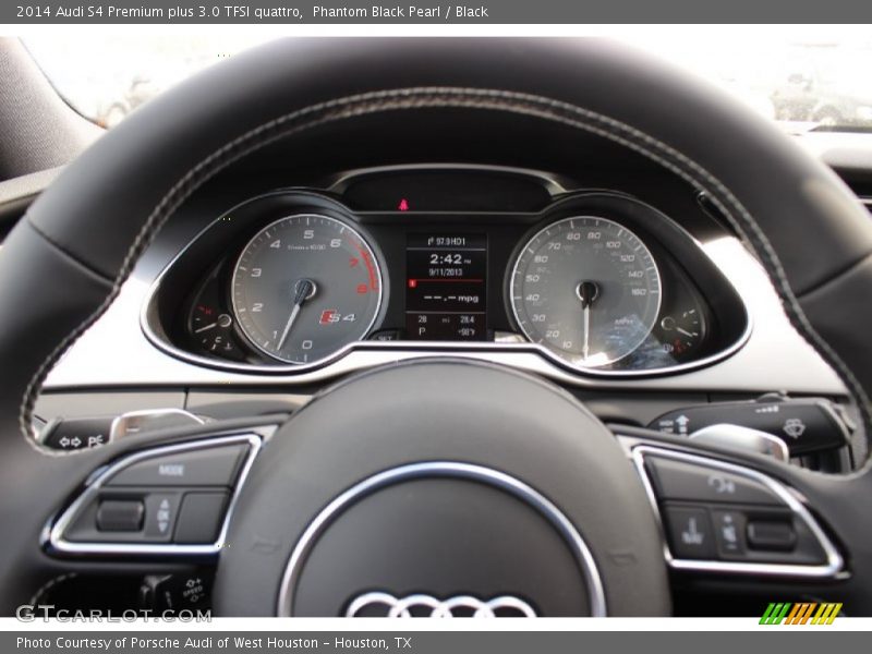 Phantom Black Pearl / Black 2014 Audi S4 Premium plus 3.0 TFSI quattro