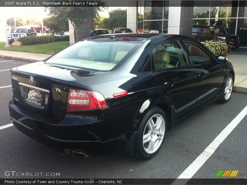 Nighthawk Black Pearl / Taupe 2007 Acura TL 3.2