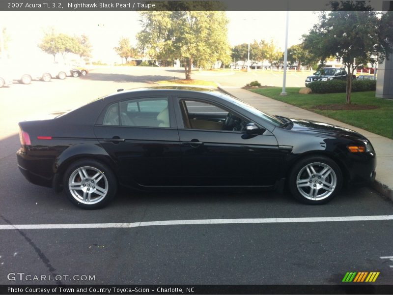 Nighthawk Black Pearl / Taupe 2007 Acura TL 3.2