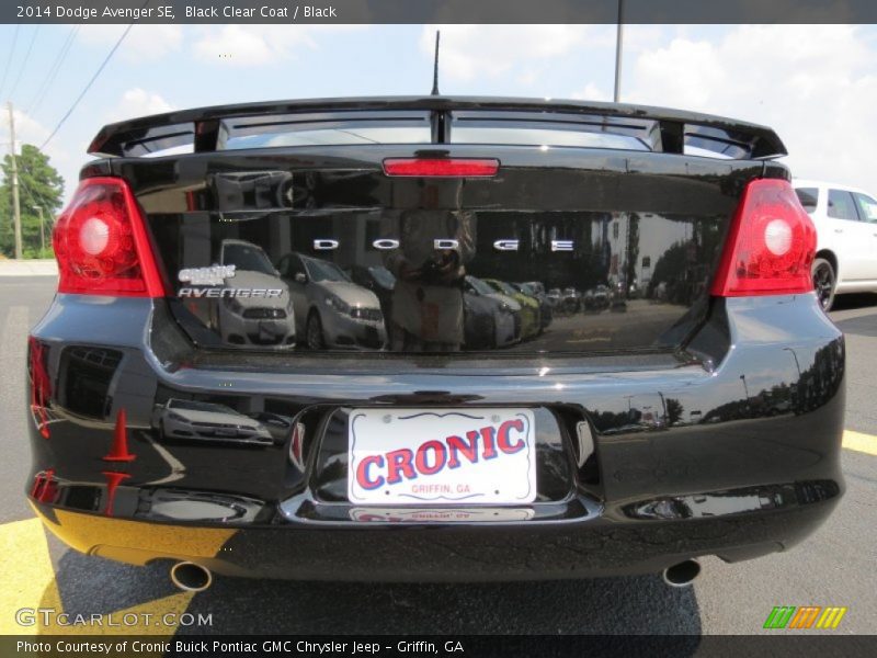 Black Clear Coat / Black 2014 Dodge Avenger SE