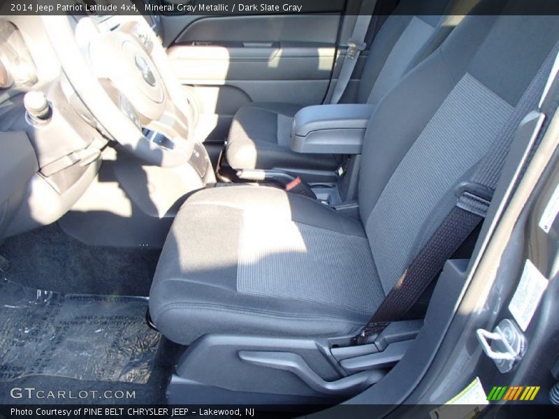 Mineral Gray Metallic / Dark Slate Gray 2014 Jeep Patriot Latitude 4x4