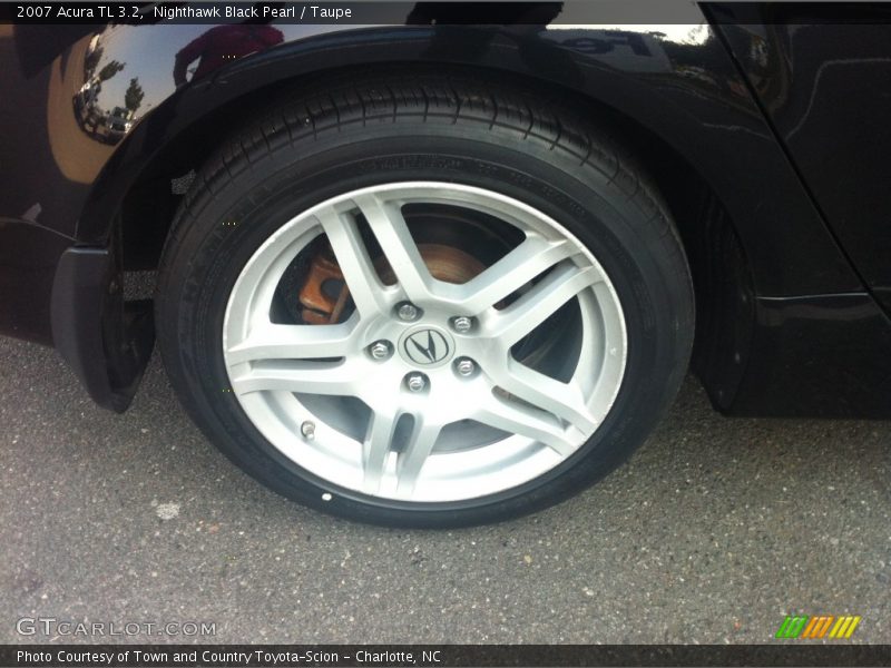 Nighthawk Black Pearl / Taupe 2007 Acura TL 3.2