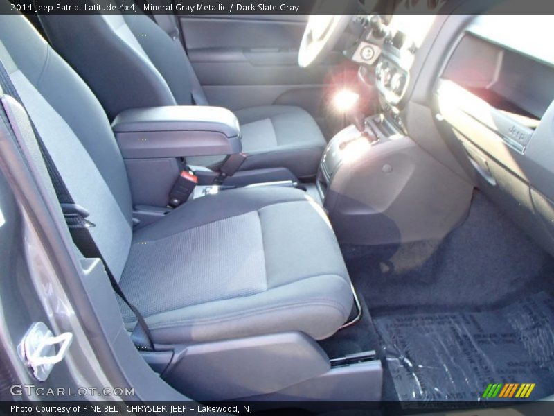 Mineral Gray Metallic / Dark Slate Gray 2014 Jeep Patriot Latitude 4x4