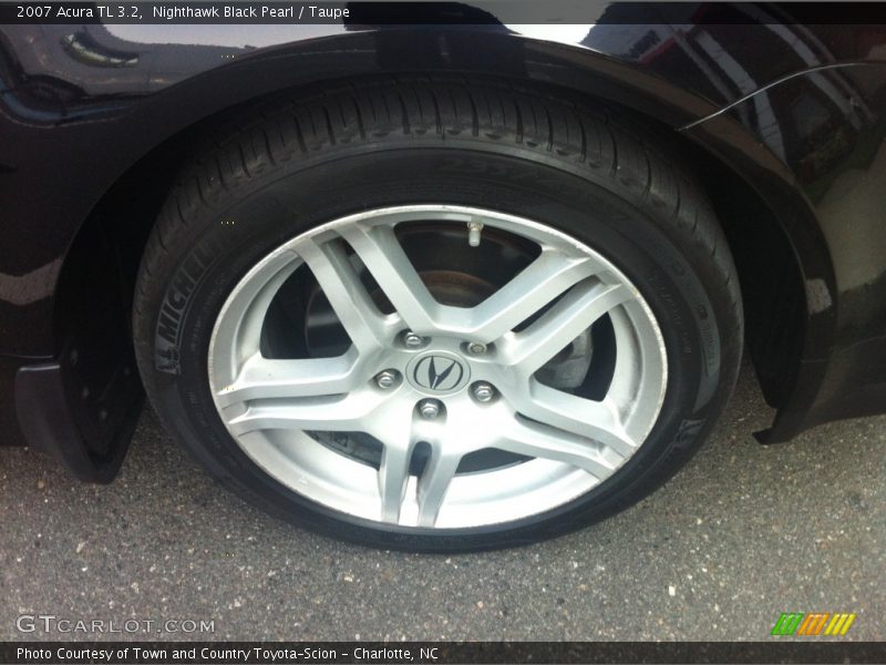 Nighthawk Black Pearl / Taupe 2007 Acura TL 3.2