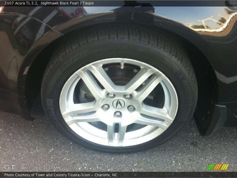 Nighthawk Black Pearl / Taupe 2007 Acura TL 3.2