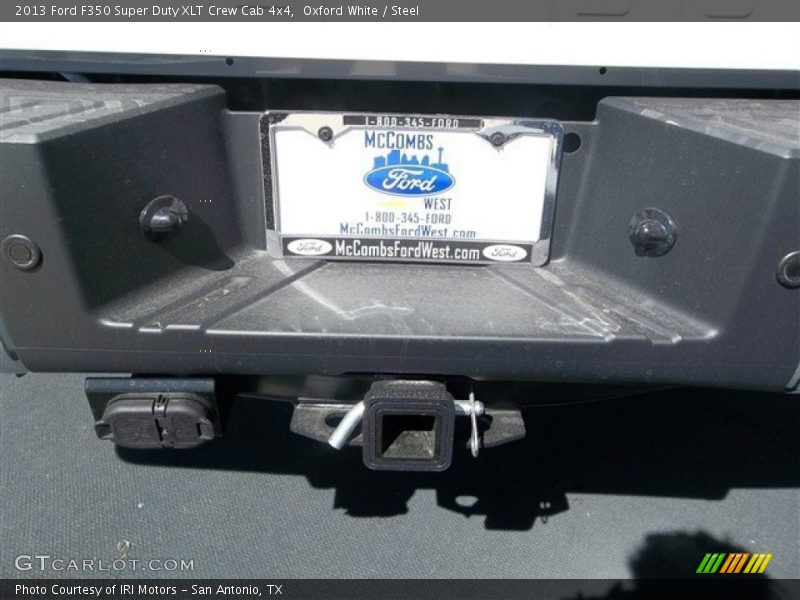 Oxford White / Steel 2013 Ford F350 Super Duty XLT Crew Cab 4x4