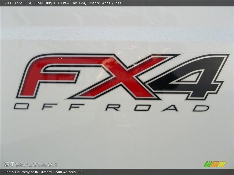 Oxford White / Steel 2013 Ford F350 Super Duty XLT Crew Cab 4x4