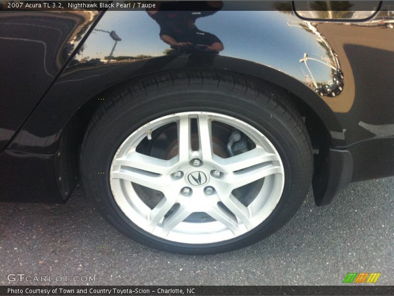 Nighthawk Black Pearl / Taupe 2007 Acura TL 3.2