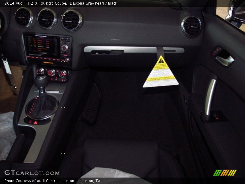 Daytona Gray Pearl / Black 2014 Audi TT 2.0T quattro Coupe