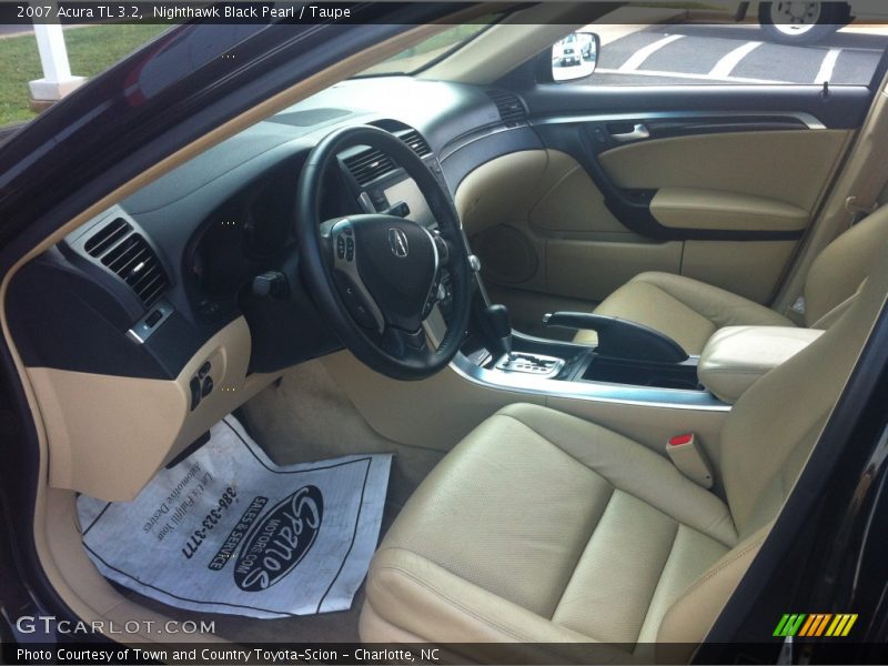 Nighthawk Black Pearl / Taupe 2007 Acura TL 3.2