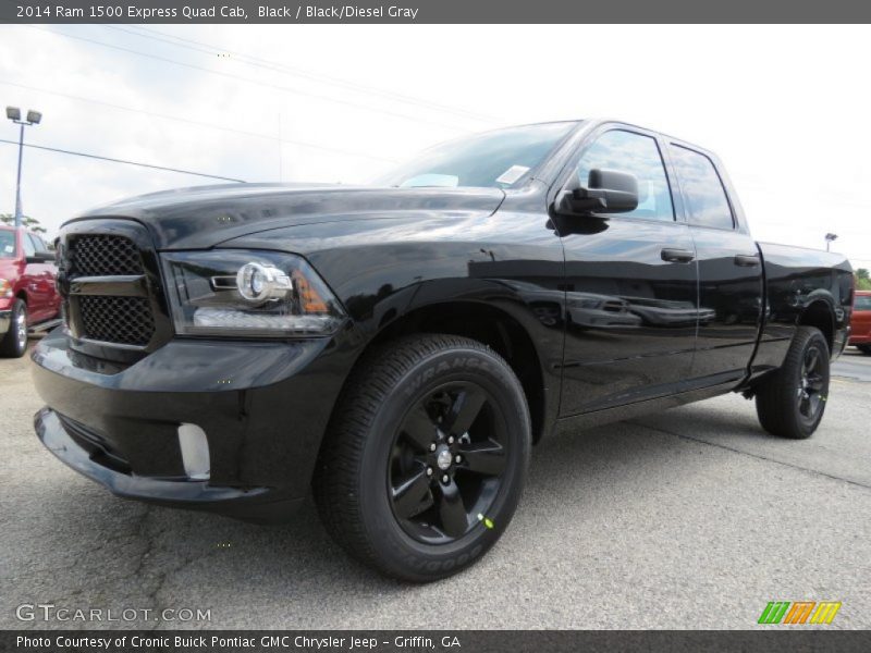 Front 3/4 View of 2014 1500 Express Quad Cab