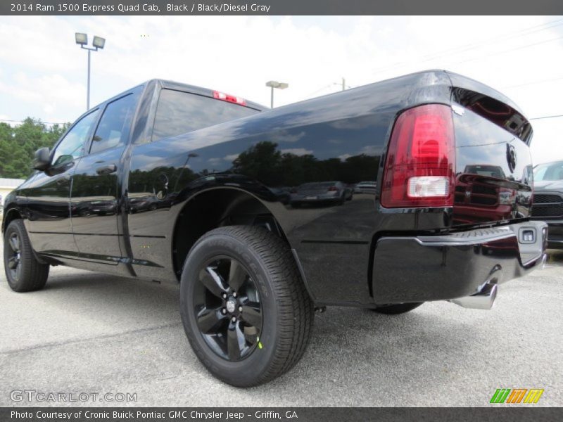  2014 1500 Express Quad Cab Black