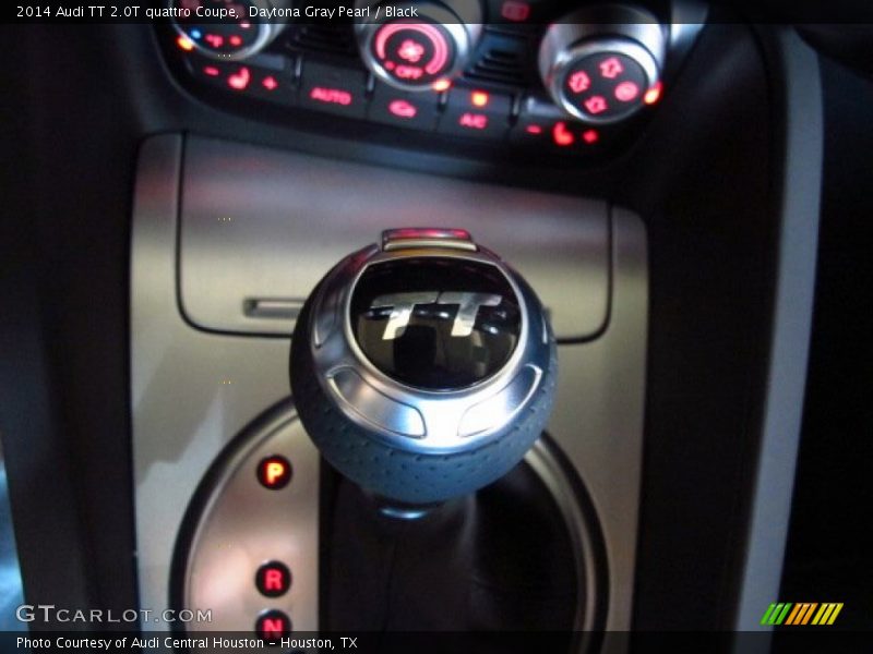 Daytona Gray Pearl / Black 2014 Audi TT 2.0T quattro Coupe