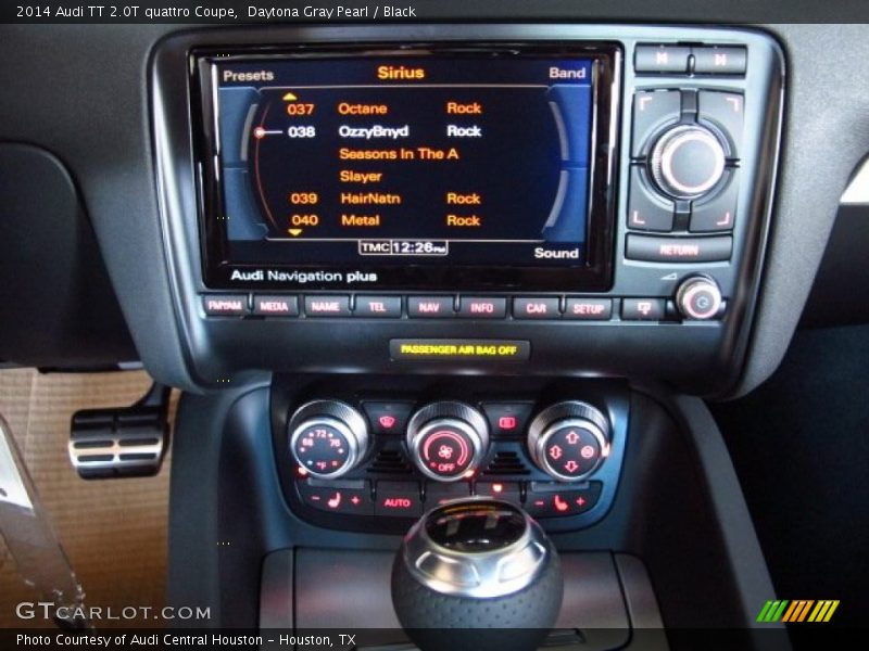 Daytona Gray Pearl / Black 2014 Audi TT 2.0T quattro Coupe