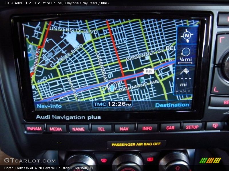 Navigation of 2014 TT 2.0T quattro Coupe