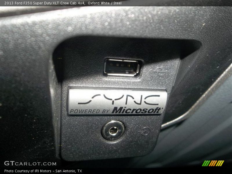 Oxford White / Steel 2013 Ford F350 Super Duty XLT Crew Cab 4x4