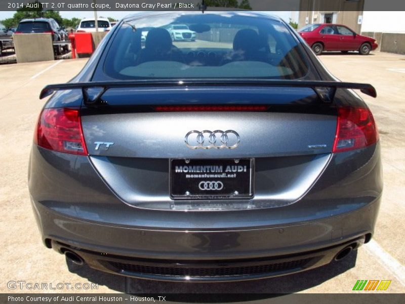 Daytona Gray Pearl / Black 2014 Audi TT 2.0T quattro Coupe