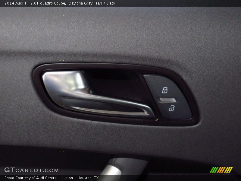 Daytona Gray Pearl / Black 2014 Audi TT 2.0T quattro Coupe