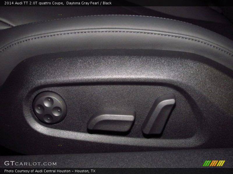 Daytona Gray Pearl / Black 2014 Audi TT 2.0T quattro Coupe