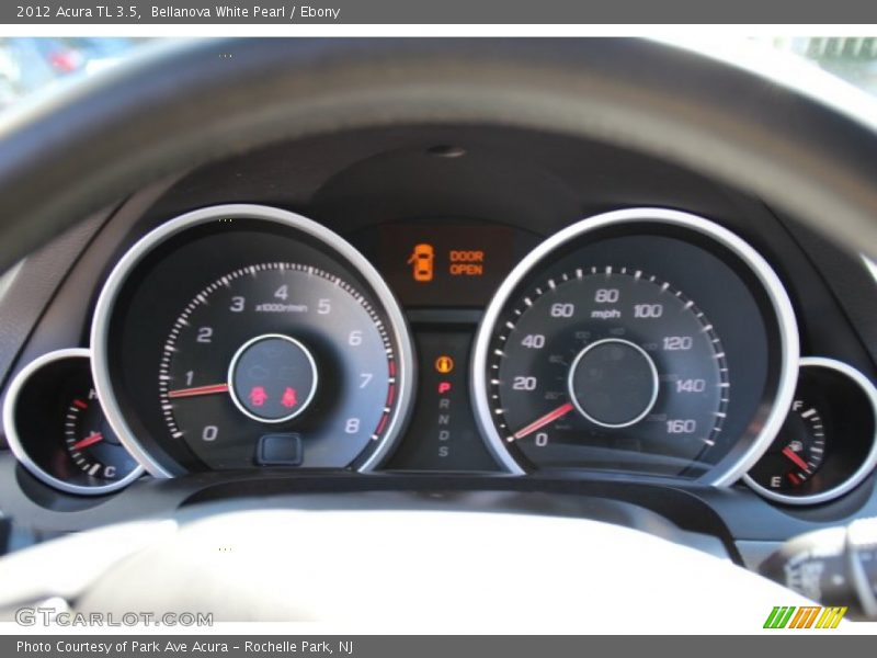 Bellanova White Pearl / Ebony 2012 Acura TL 3.5
