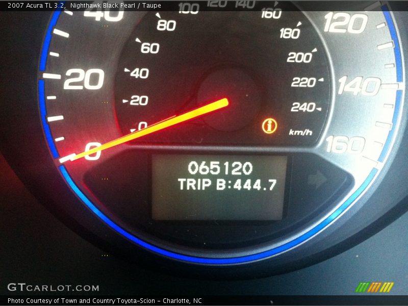 Nighthawk Black Pearl / Taupe 2007 Acura TL 3.2