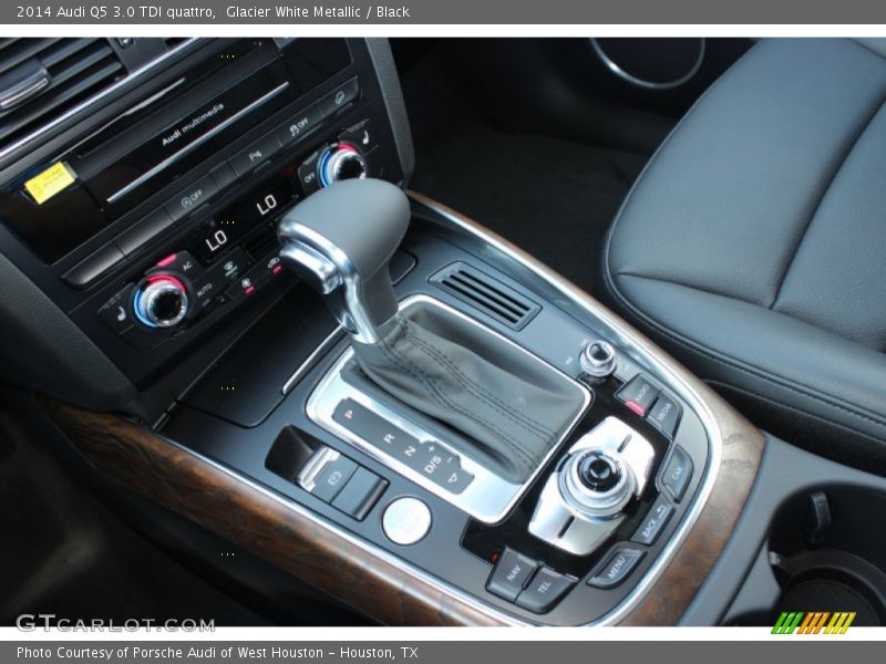 Glacier White Metallic / Black 2014 Audi Q5 3.0 TDI quattro