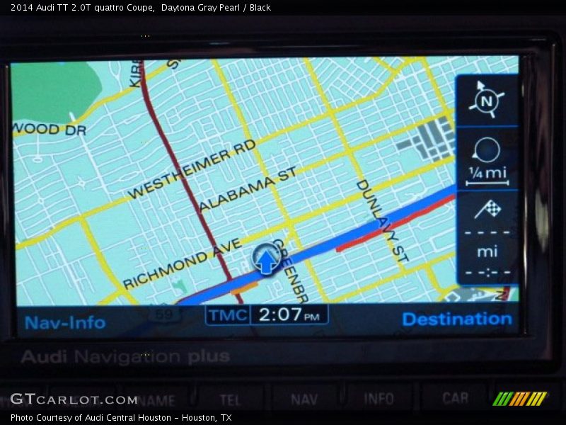 Navigation of 2014 TT 2.0T quattro Coupe