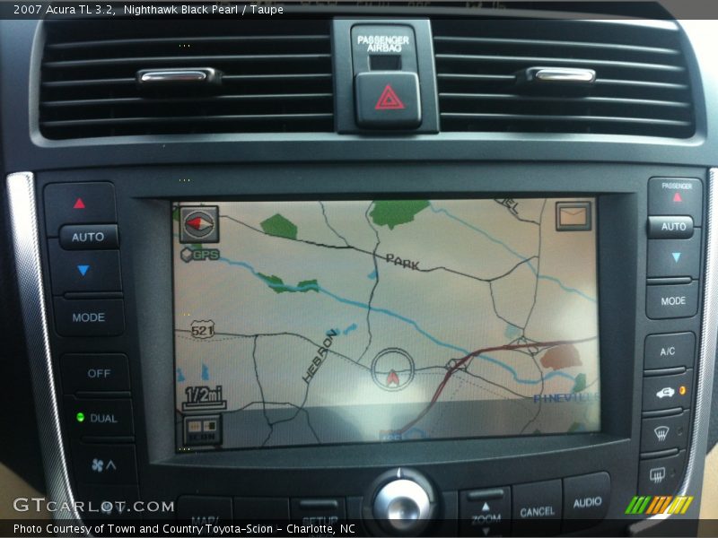 Nighthawk Black Pearl / Taupe 2007 Acura TL 3.2