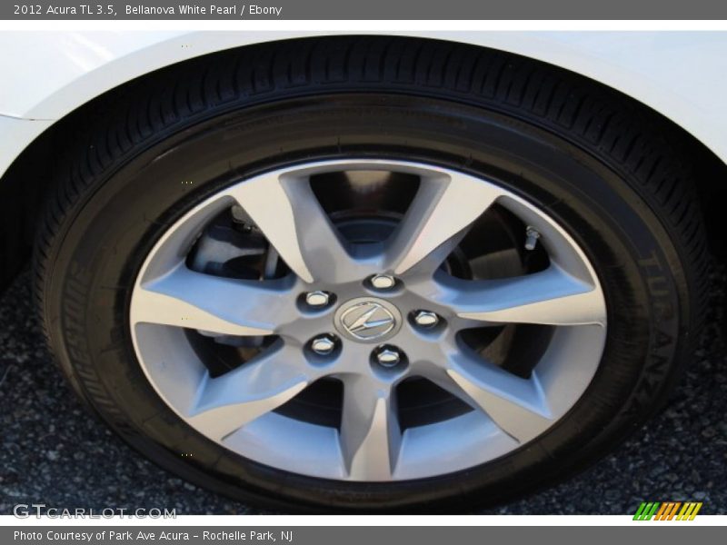 Bellanova White Pearl / Ebony 2012 Acura TL 3.5
