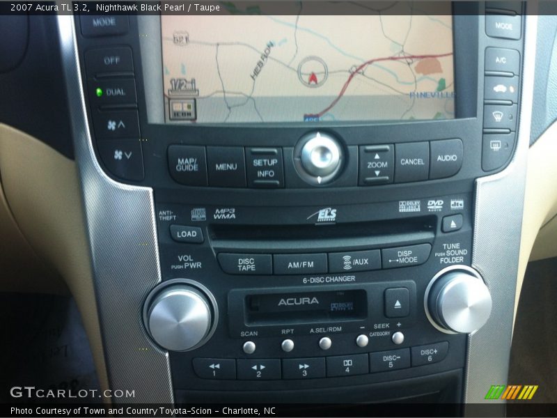 Nighthawk Black Pearl / Taupe 2007 Acura TL 3.2