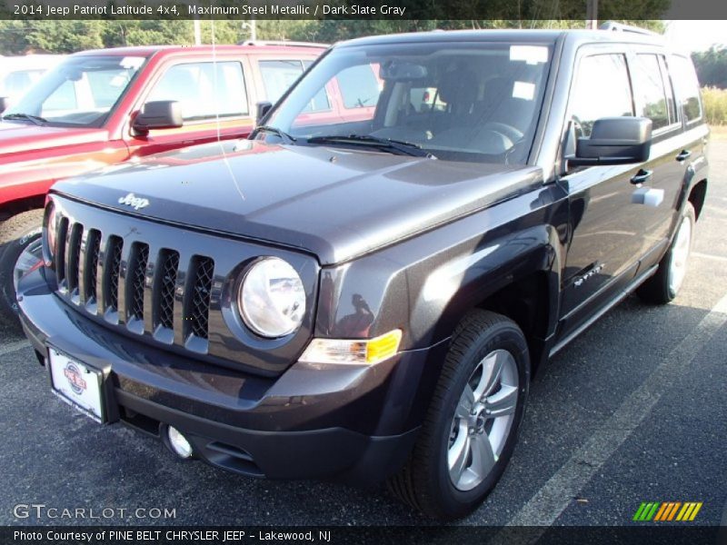 Maximum Steel Metallic / Dark Slate Gray 2014 Jeep Patriot Latitude 4x4