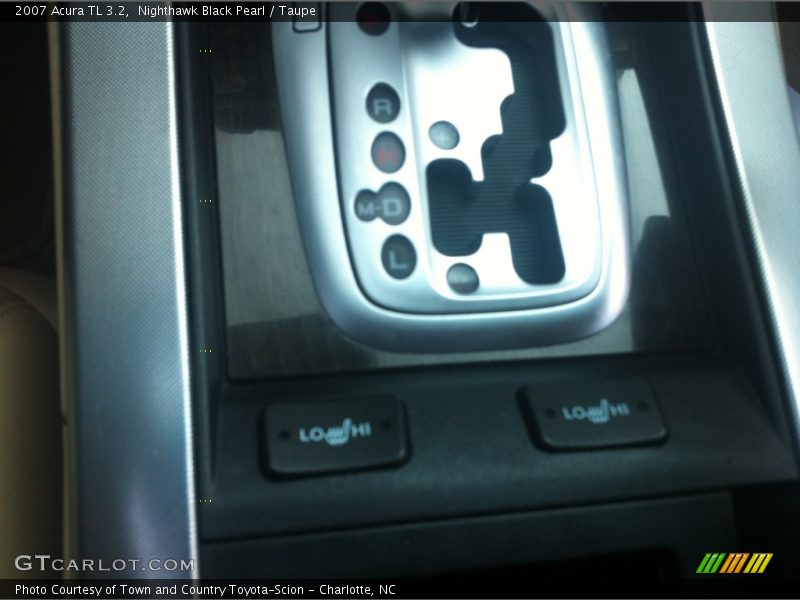 Nighthawk Black Pearl / Taupe 2007 Acura TL 3.2
