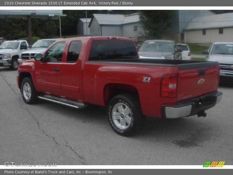 Victory Red / Ebony 2010 Chevrolet Silverado 1500 LT Extended Cab 4x4