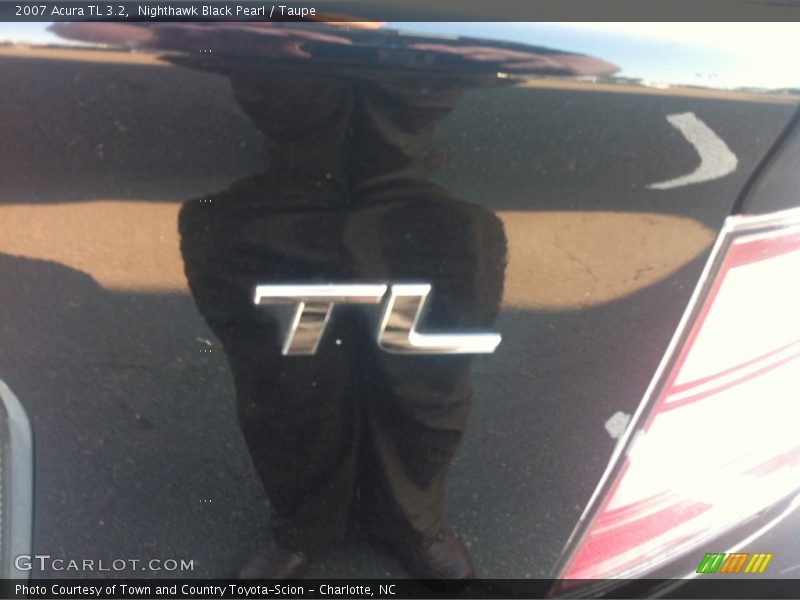 Nighthawk Black Pearl / Taupe 2007 Acura TL 3.2