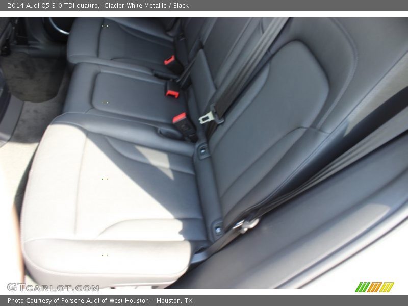 Glacier White Metallic / Black 2014 Audi Q5 3.0 TDI quattro