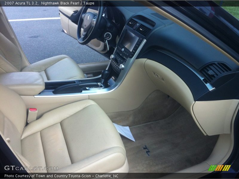 Nighthawk Black Pearl / Taupe 2007 Acura TL 3.2