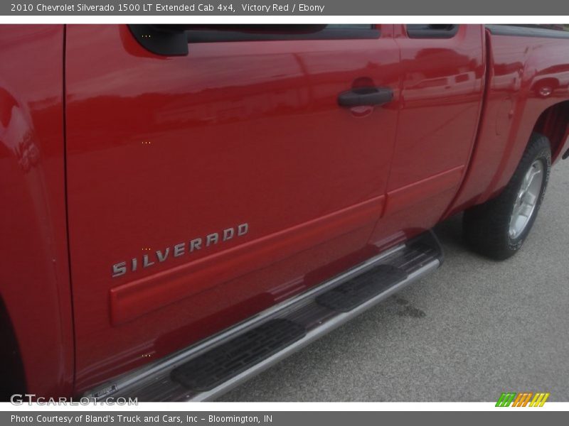Victory Red / Ebony 2010 Chevrolet Silverado 1500 LT Extended Cab 4x4