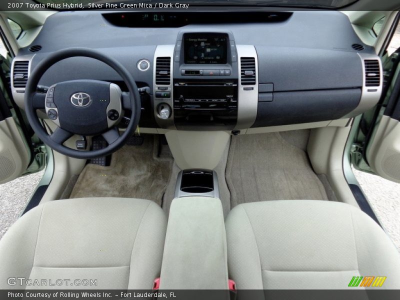 Silver Pine Green Mica / Dark Gray 2007 Toyota Prius Hybrid