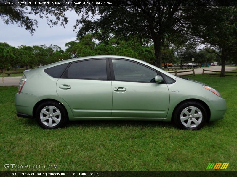 Silver Pine Green Mica / Dark Gray 2007 Toyota Prius Hybrid